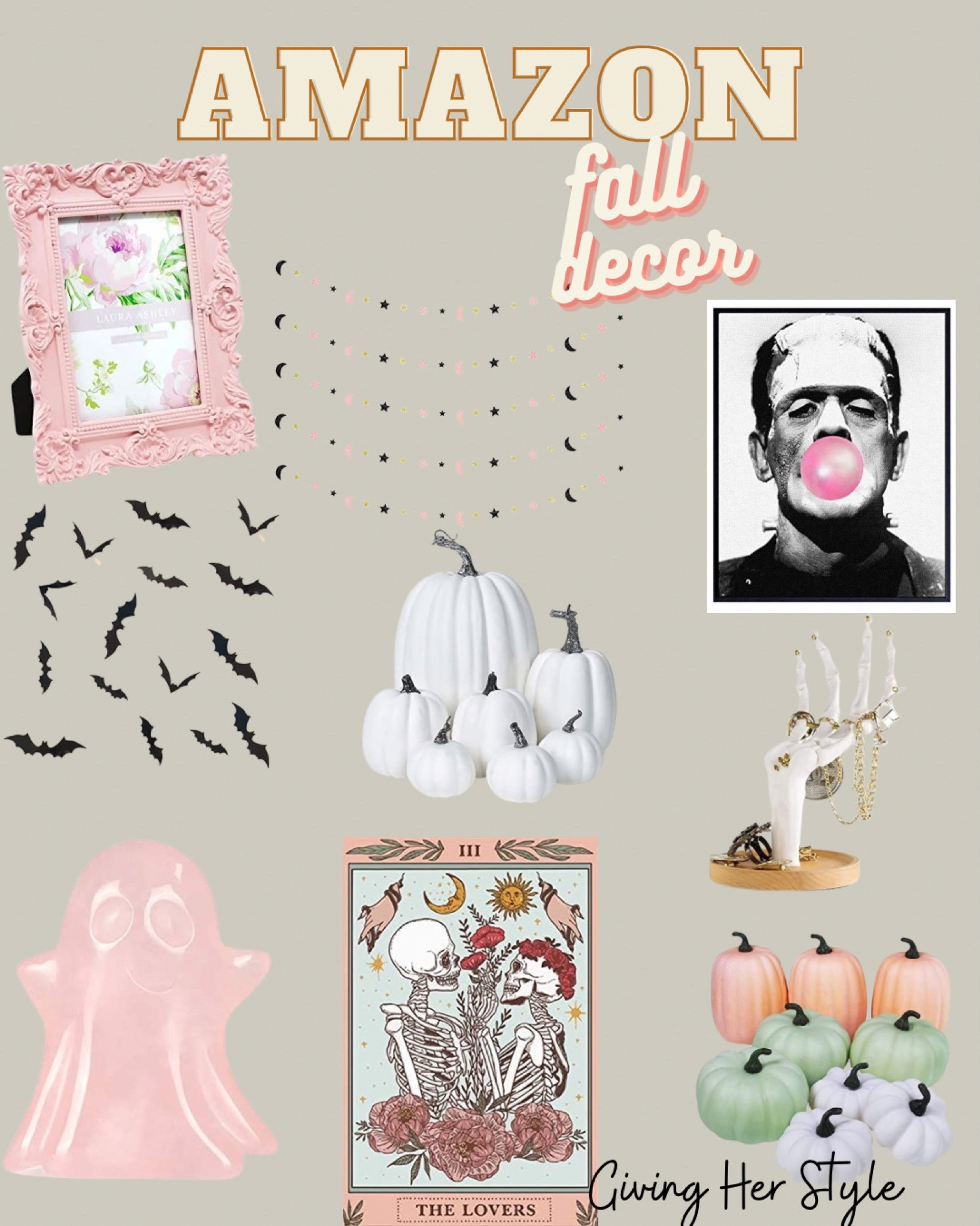 Amazon fall home decor 

Home decor, fall home decor, fall patio decor, fall home, Halloween decor, amazon home, found it on amazon, fall decor, throw pillow, living room decor, bedroom decor, modern, organic modern, French country, orange, leaves, 
modern Halloween decor, preppy Halloween decor, preppy fall decor, pink fall decor, pink Halloween decor, teen girl Halloween decor, tablescape, patio decor, shelf styling, shelf decor, pottery barn dupes, pottery barn inspired
#amazon #falldecor #fallhomedecor

#LTKSeasonal #LTKhome #LTKFind