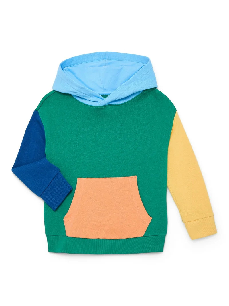 Wonder Nation Toddler Boy Fleece Hoodie, Sizes 12M-5T | Walmart (US)