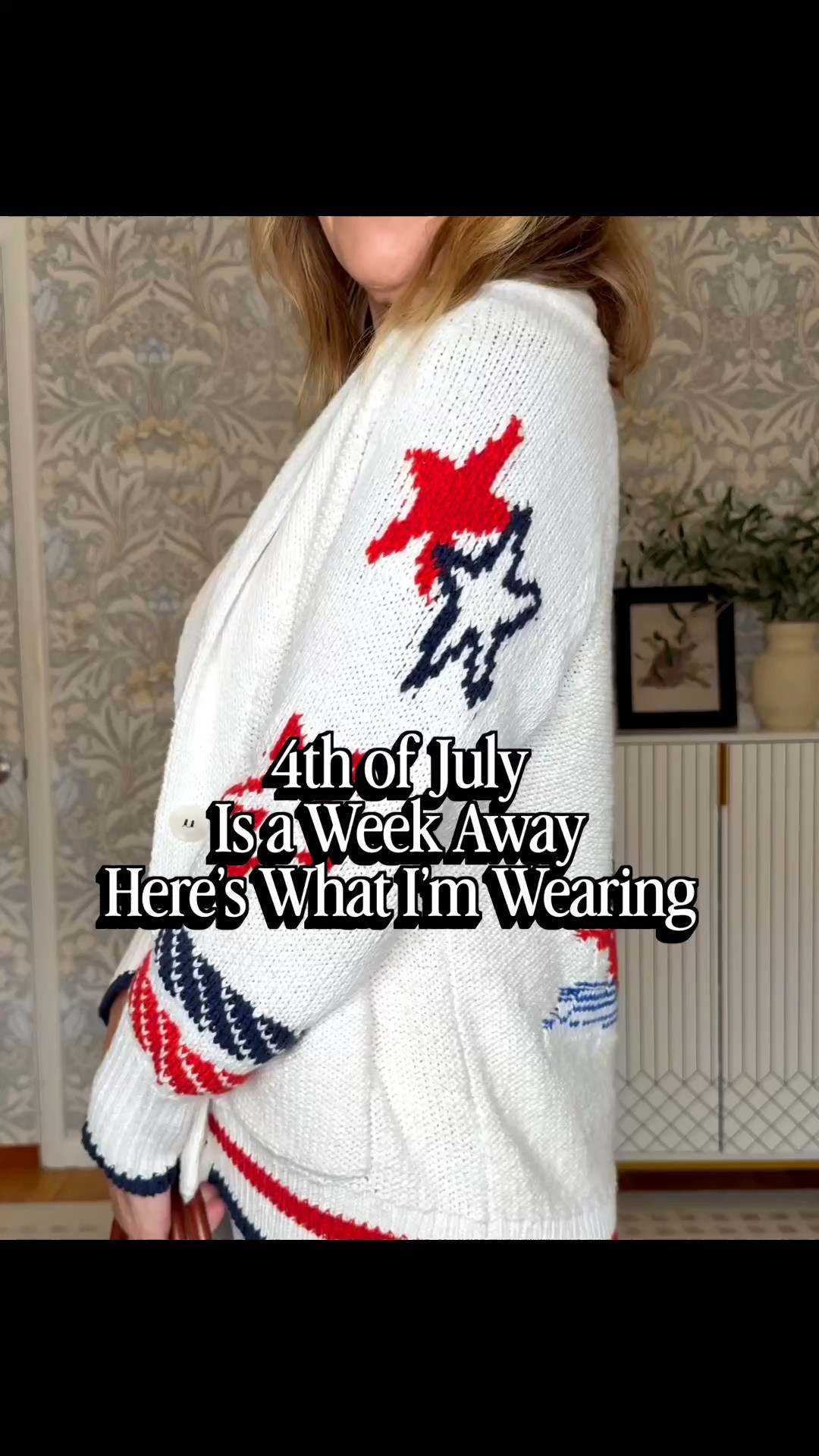 A sweater to wear now & later.  
A relaxed fit. I sized down to a xxs.

4th of July Outfits

#LTKootd #LTKSeasonal #LTKOver40