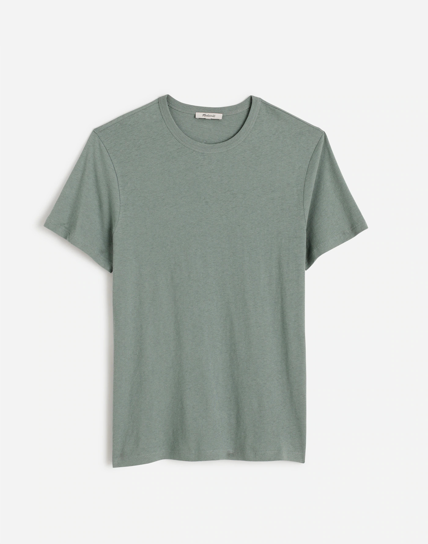 Allday Tee in Cotton-Linen Blend | Madewell | Madewell