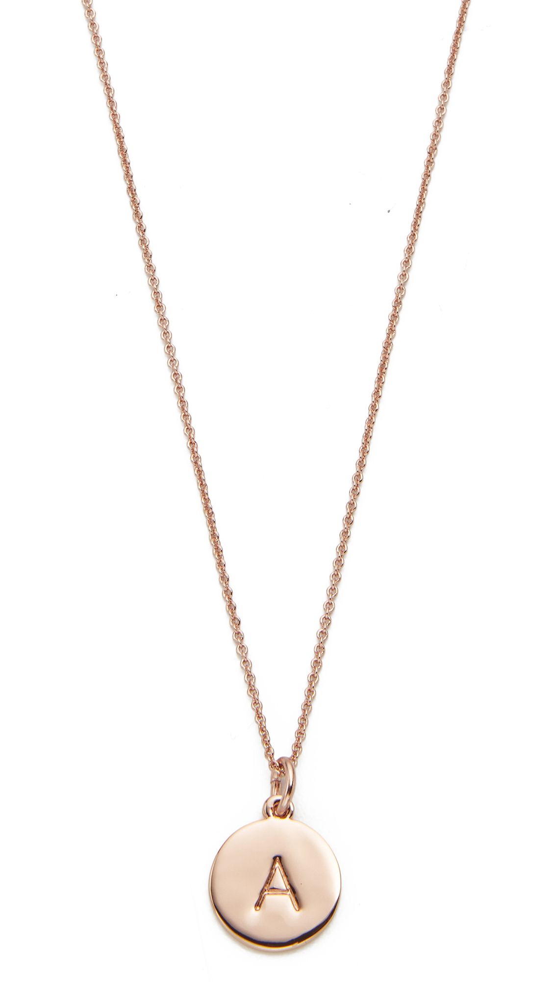 Kate Spade New York Initial Pendant Necklace | Shopbop