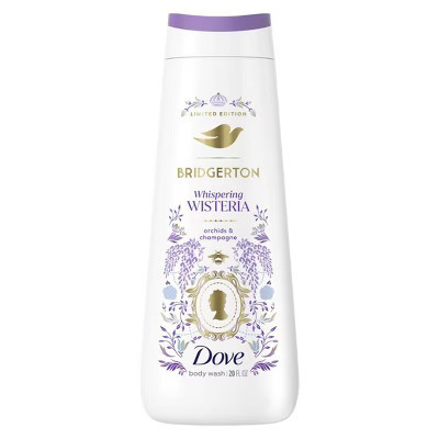 Dove Beauty Limited Edition Bridgerton Body Wash - Whispering Wisteria - Orchids & Champagne Scent - 20oz | Target