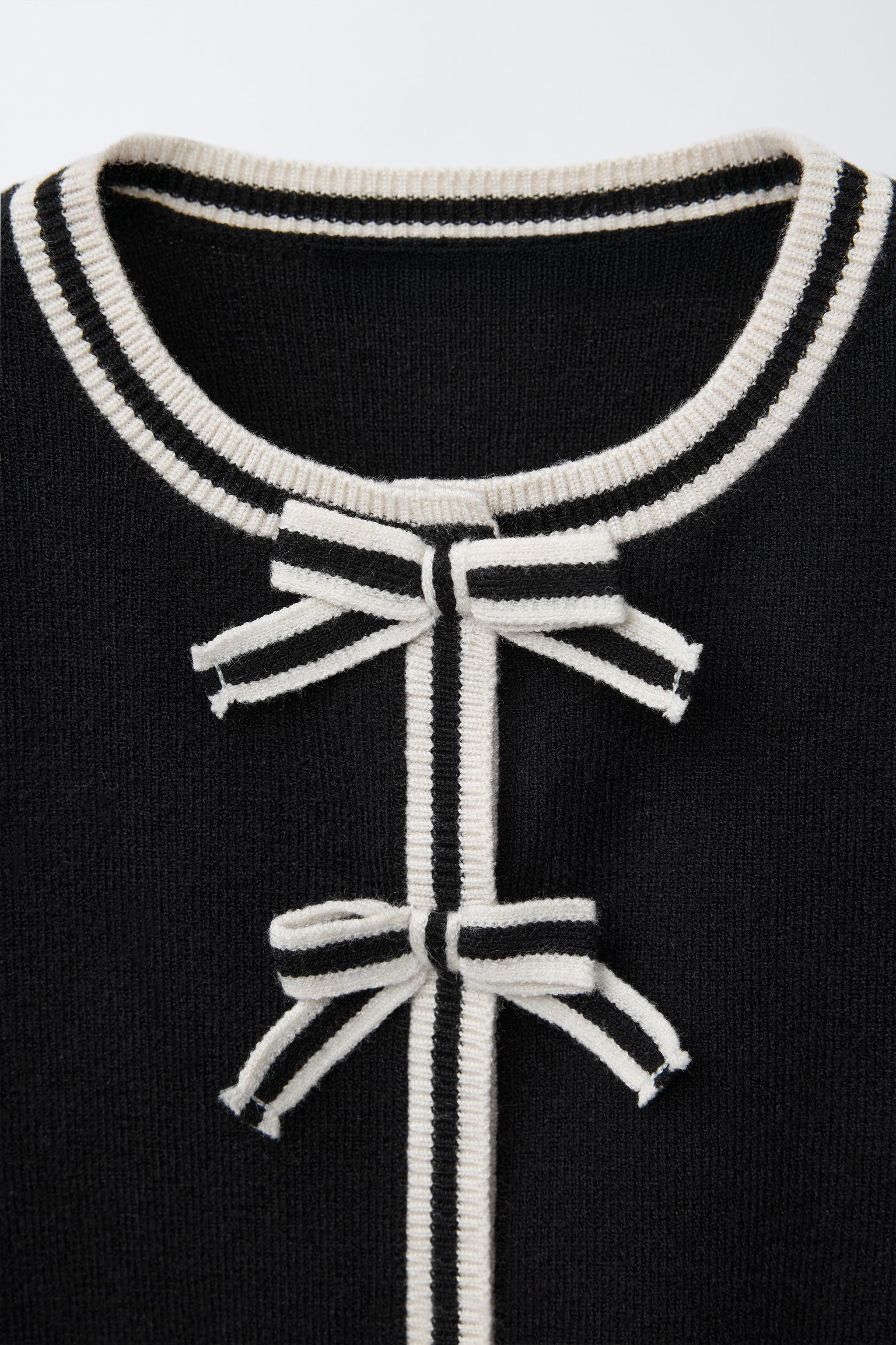 BOW CARDIGAN | Zara US