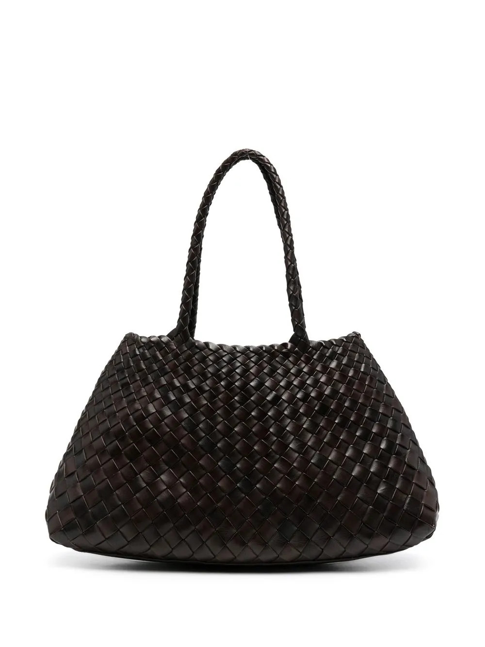 DRAGON DIFFUSION Santa Croce Interwoven Leather Tote Bag - Farfetch | Farfetch Global