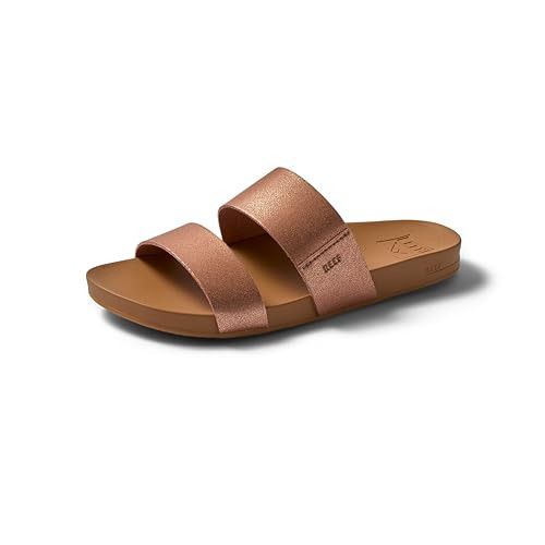 Reef Women's Casual Slide Sandal, Rose Gold, 9.5 | Amazon (US)