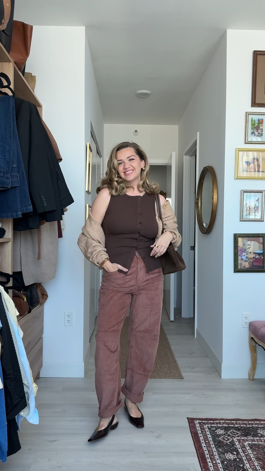 When I tell you this is one of my favorite outfits I’ve put together in a whileeeeeee! 

The top is so freaking cute and so comfy! It’s part of a set and comes with a maxi skirt that’s super stretchy! 

The pants I sized up in and I’m glad I did because the waist isn’t very stretchy. Usually a 6, did an 8 🤎

#LTKStyleTip #LTKSeasonal #LTKFindsUnder50