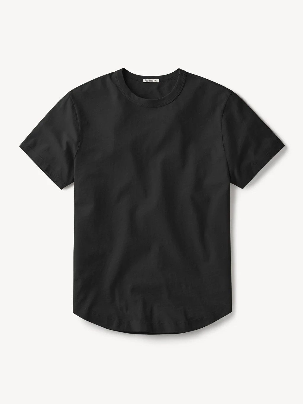 Slub Curved Hem Tee | Buck Mason