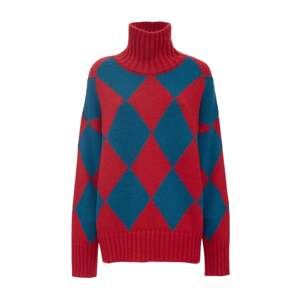 Klassischer Argyle-Pullover | La DoubleJ | Rollkragenpullover | Miinto | Miinto DE