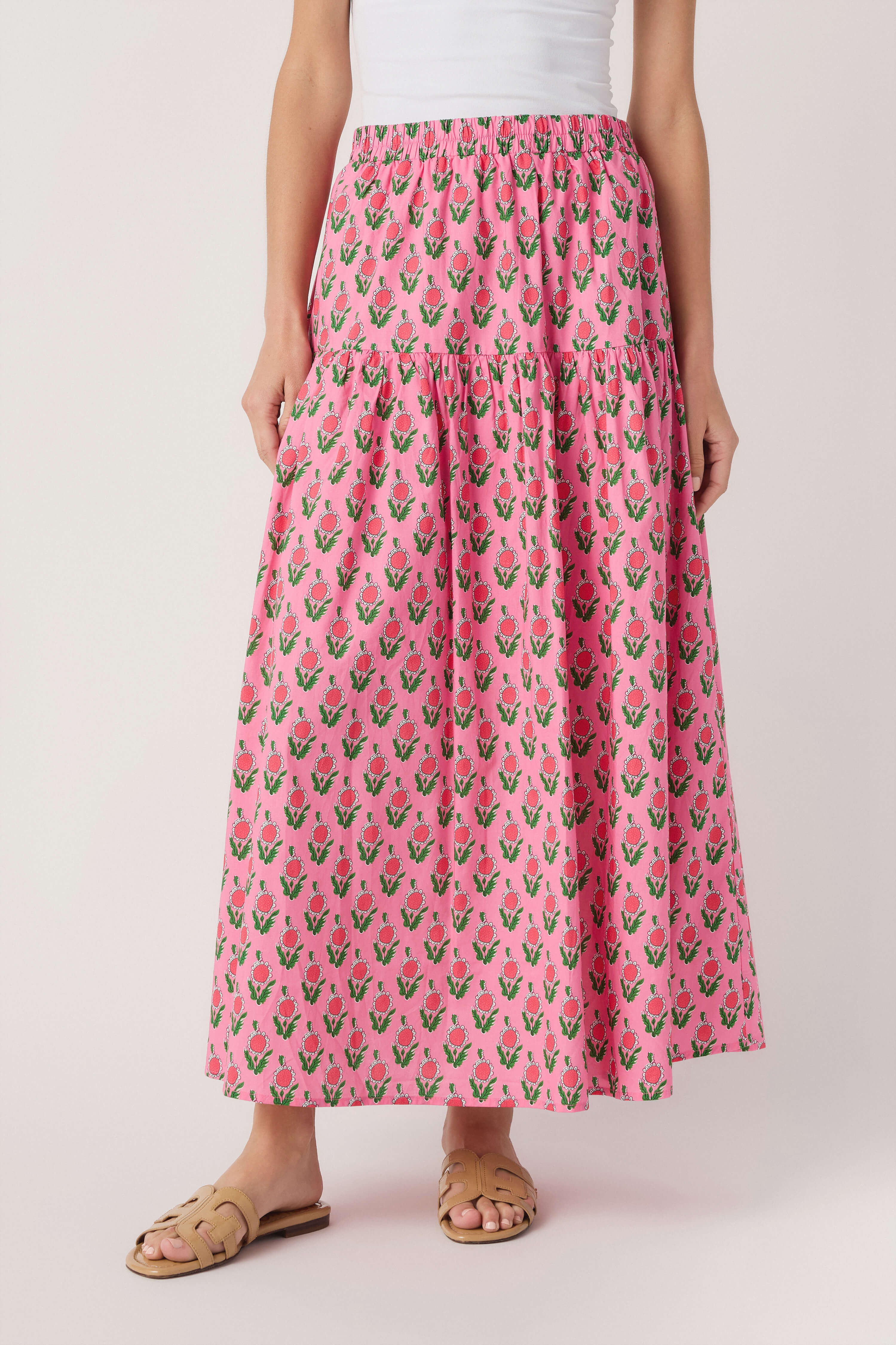 Jodifl Floral Maxi Skirt | Social Threads