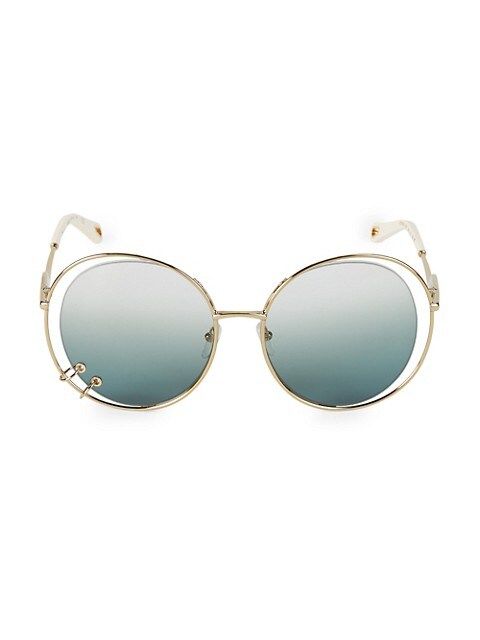 Wendy 59MM Round Sunglasses | Saks Fifth Avenue