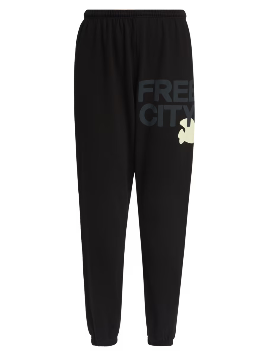 Freecity Cotton Logo Joggers | Saks Fifth Avenue | Saks Fifth Avenue