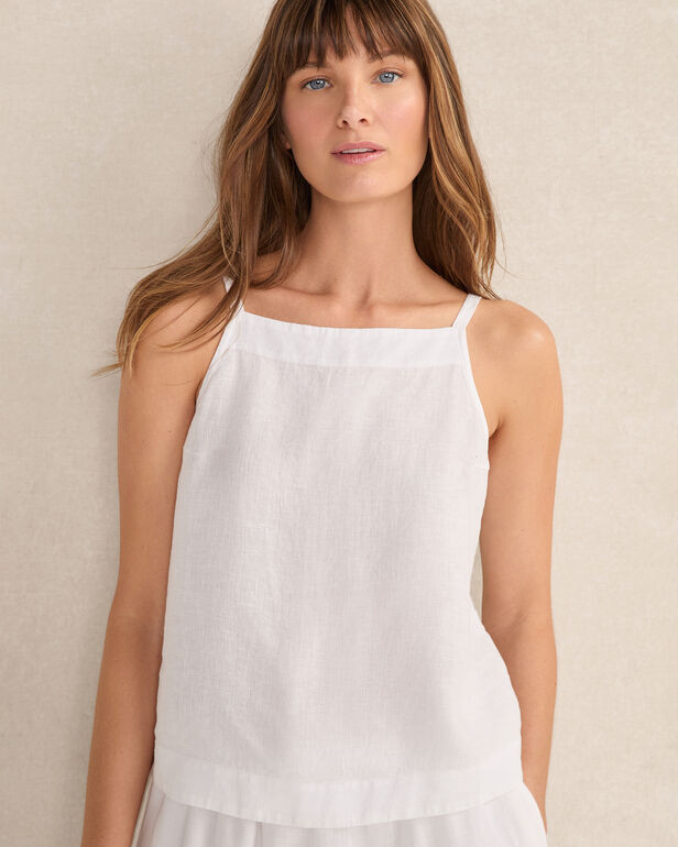 Linen Square Neck Tank Top | Haven Well Within