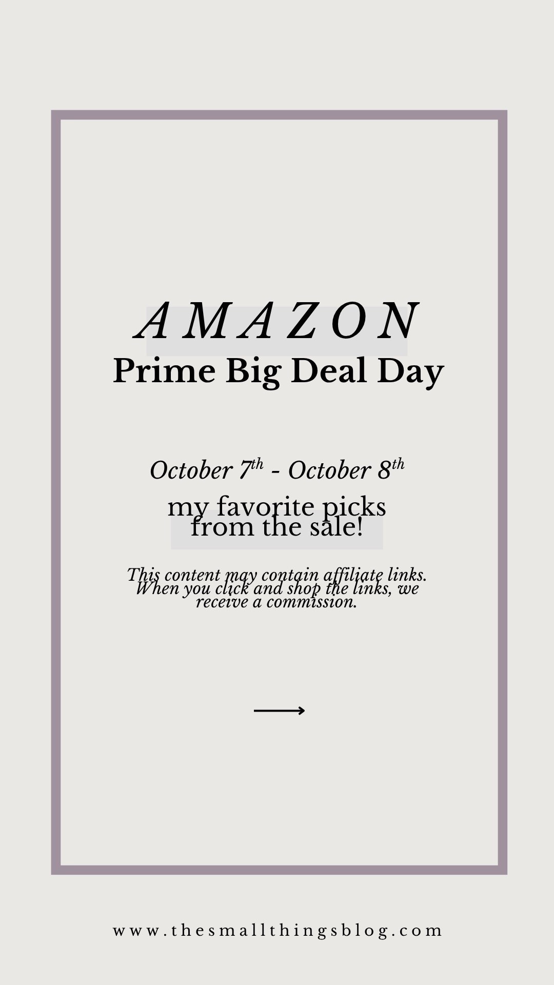 Amazon Prime Big Deal Day s - Oct 7 & 8

#LTKFindsUnder100 #LTKSeasonal #LTKSaleAlert
