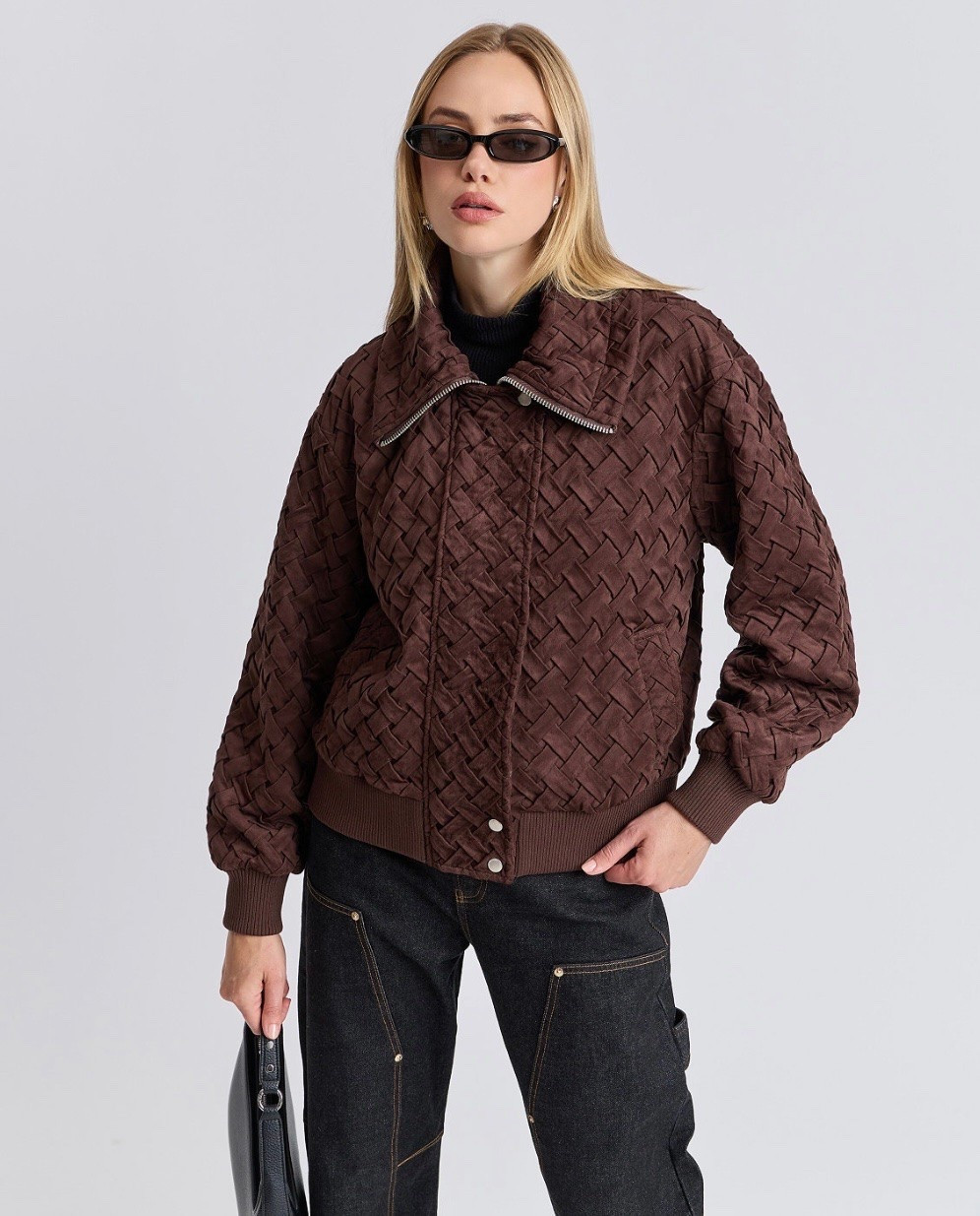 NEW! Avec Les Filles
Women's Oversized Basketweave Faux Suede Bomber Coat





Fall coat, fall fashion

#LTKootd #LTKPetite #LTKTall