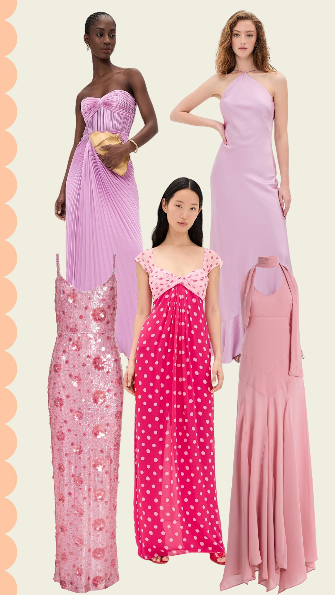 Pink wedding guest dress inspo!!

#LTKootd #LTKSeasonal #LTKWedding