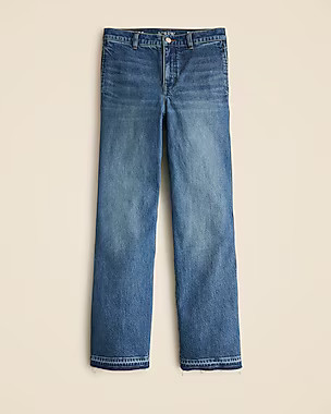 High-rise denim trouser jean | J. Crew US