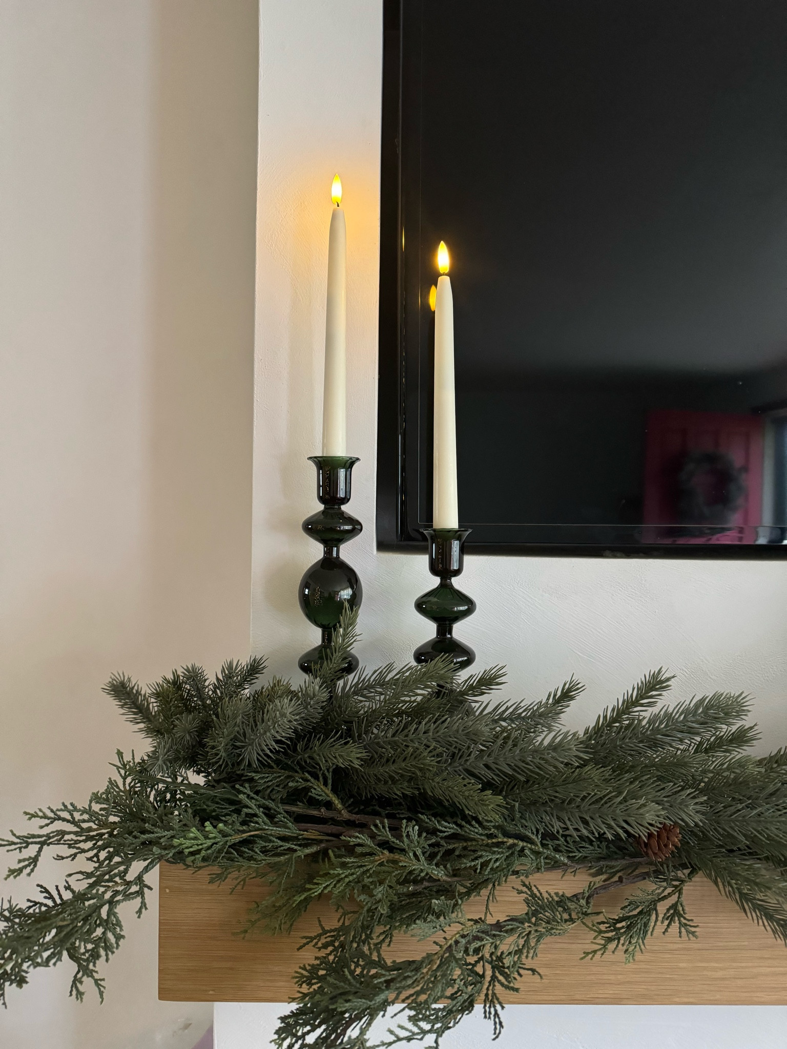 Black Friday Sale
Ivory Flameless Taper Candles
These candles look so realistic and flicker like a real flame
Green bubble glass taper candler holders 


#LTKHome #LTKSaleAlert #LTKHoliday

#LTKHoliday #LTKSaleAlert #LTKHome