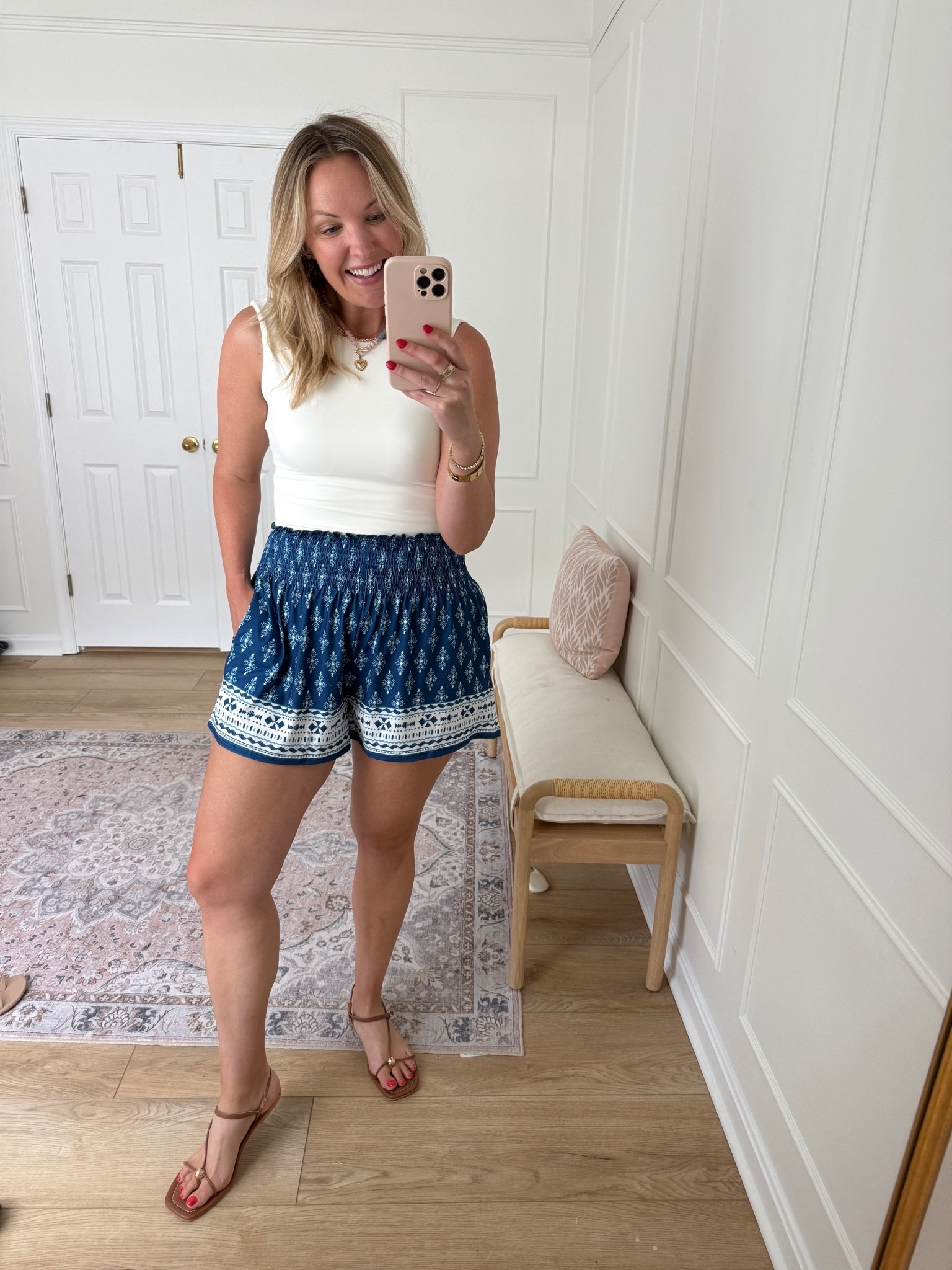 Love this casual outfit! In a medium top and large in shorts

#LTKMidsize #LTKSeasonal #LTKTravel