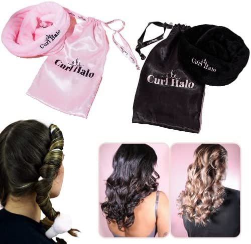 Curl Halo | The Ultimate Heatless Curler For All Hair Types | Microfiber Heatless Curler | Wired ... | Amazon (US)