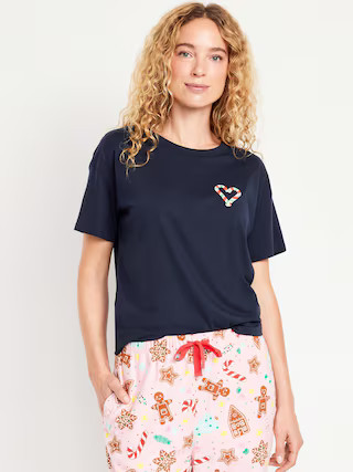 Matching Holiday-Graphic T-Shirt for Women | Old Navy (US)