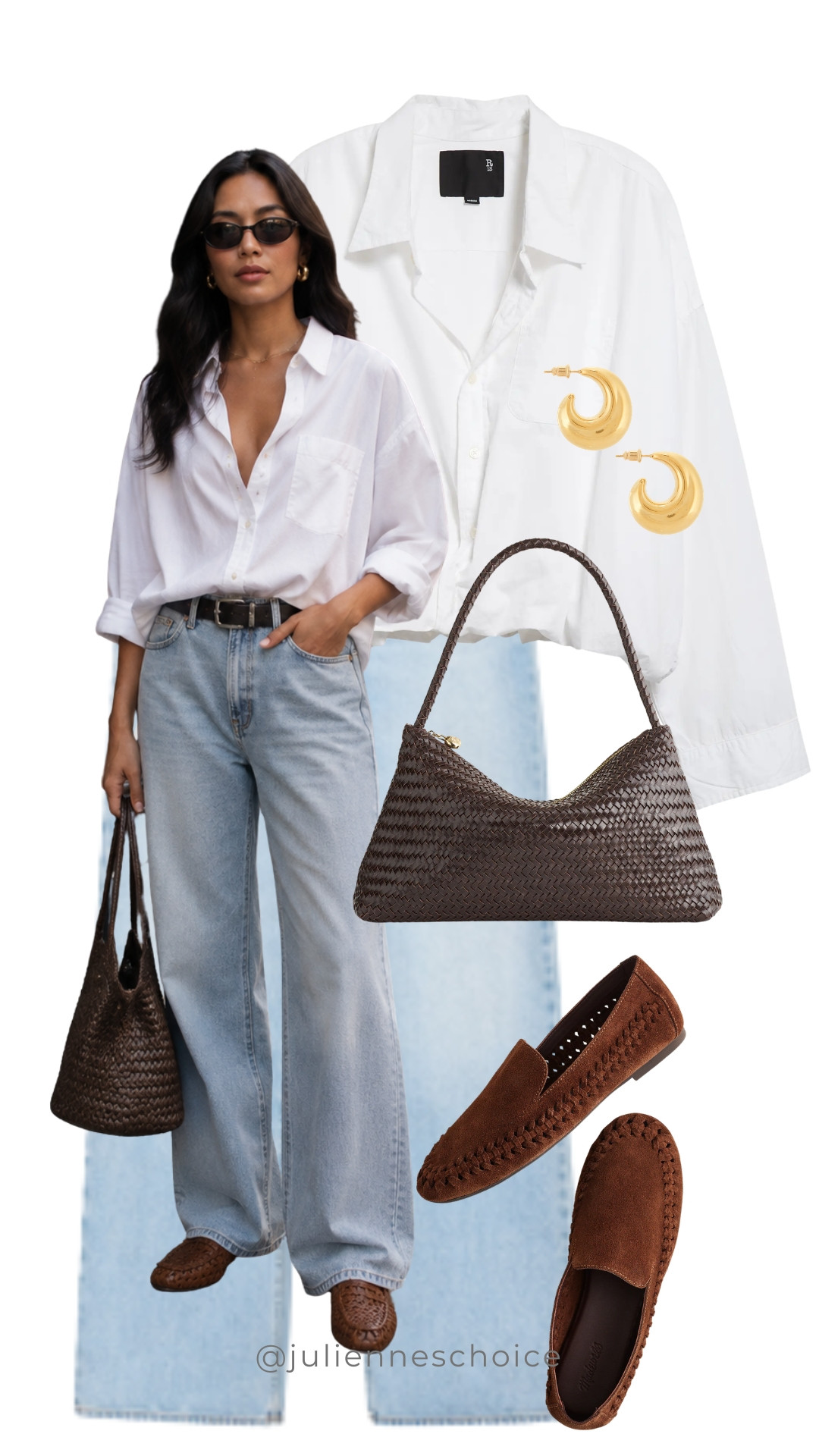 One pair of jeans, five completely different looks. 🤍

These are the outfit formulas I keep coming back to because they're effortless, timeless, and easy to recreate.✨julienneschoice

#StyleJeans #JeansOutfits #SummerStyle #OutfitIdeas #MinimalStyle #CapsuleWardrobe #EverydayStyle #FashionInspo 
 

 #LTKootd #LTKSeasonal