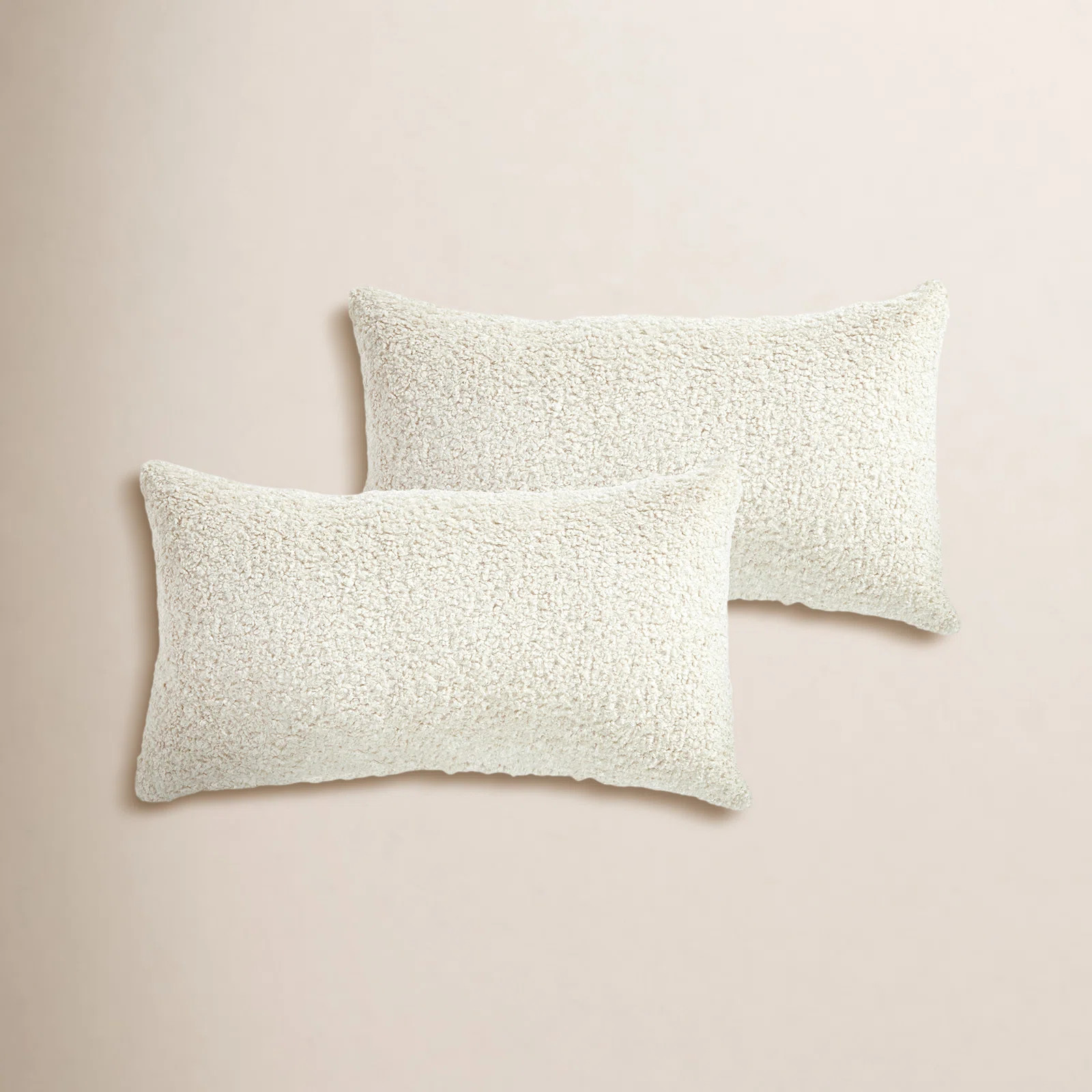 Zavia Textured Indoor Lumbar Pillow (Set Of 2) (Set of 2) | Wayfair North America