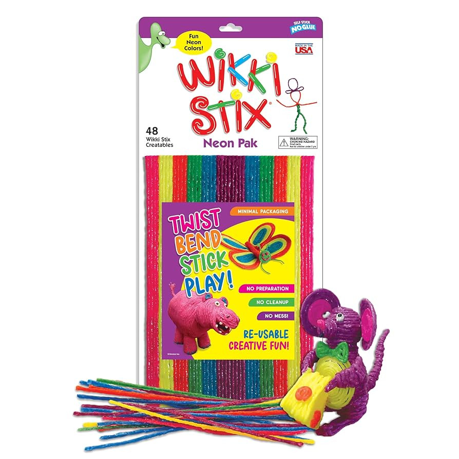 Wikki Stix Neon Pak of 48. | Amazon (US)