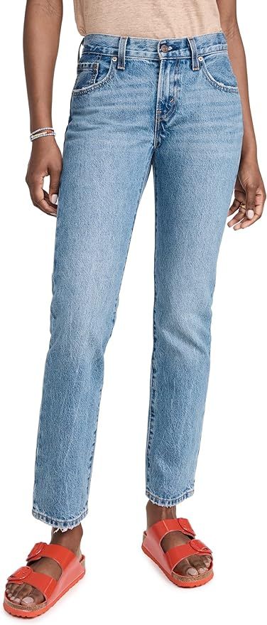 Levi's Women's Middy Straight Jeans | Amazon (US)