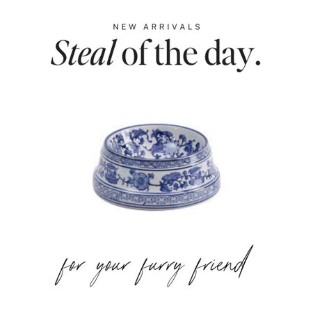 Chinoiserie Pet Bowl

Even kibble can look chic. For the pet that has everything, why make them eat out of a plain stainless bowl when they could have this?

Two of these on a pretty placemat, easy and stylish. And at this price, snag it quick. 

coastal finds, chinoiserie, blue and white, neiman marcus, nordstrom, belk, modern, bold, pop of color, anthro, anthropologie, home goods, marshalls, bloomingdales, serena lily, tabletop, table setting, set the table, summer decor, entertaining inspo, weekend sale, studio mcgee x target new arrivals, coming soon, new collection, spring collection, sale alert, pool decor, tj maxx, pillows, throw pillow, outdoor entertaining, patio inspo, outdoor furniture, coastal grandmother, amazon home, world market, ballard designs, opalhouse, wayfair finds, high end look for less, studio mcgee, target home, boho, modern coastal, grandmillenial, hearth and hand. Pb, pottery barn, crate and barrel, cane furniture, rattan, wicker



#LTKSeasonal #LTKhome #LTKfindsunder50