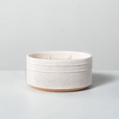 25oz Grapefruit Basil 4-Wick Speckled Ceramic Seasonal Candle - Hearth & Hand™ with Mag... | Target