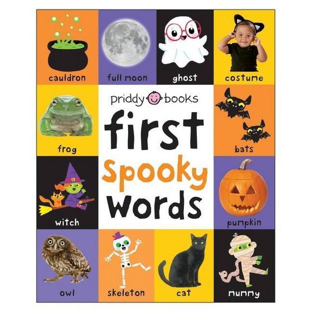 First 100 Padded: First Spooky Words - by  Roger Priddy (Board Book) | Target