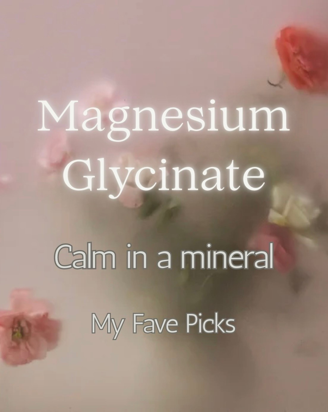 Magnesium Glycinate is the form your body actually absorbs. Gentle on digestion, supportive for sleep, stress and calm energy 🤍

#magnesium #calm #supplement #magnesiumglycinate #selfcare #wellnesss

#LTKBeauty #LTKselfcare #LTKValentine