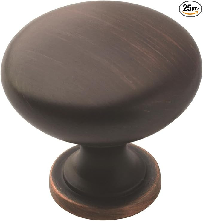 Amerock | Cabinet Knob | Oil Rubbed Bronze | 1-1/4 inch (32 mm) Diameter | Edona | Drawer Knob | ... | Amazon (US)