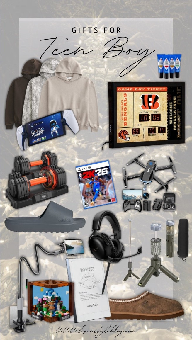Teen Boy Gift Guide 

#LTKGiftGuide #LTKSeasonal #LTKHoliday