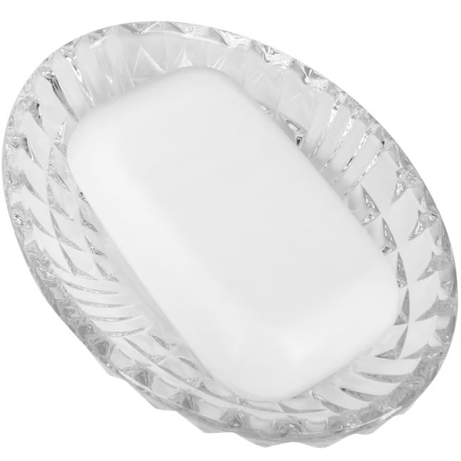 allen + roth Clear Glass Soap Dish | Lowe's