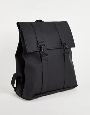 Rains MSN backpack in black | ASOS (Global)