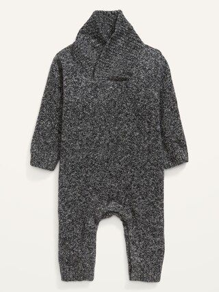 Shawl-Collar Sweater-Knit One-Piece for Baby | Old Navy (US)
