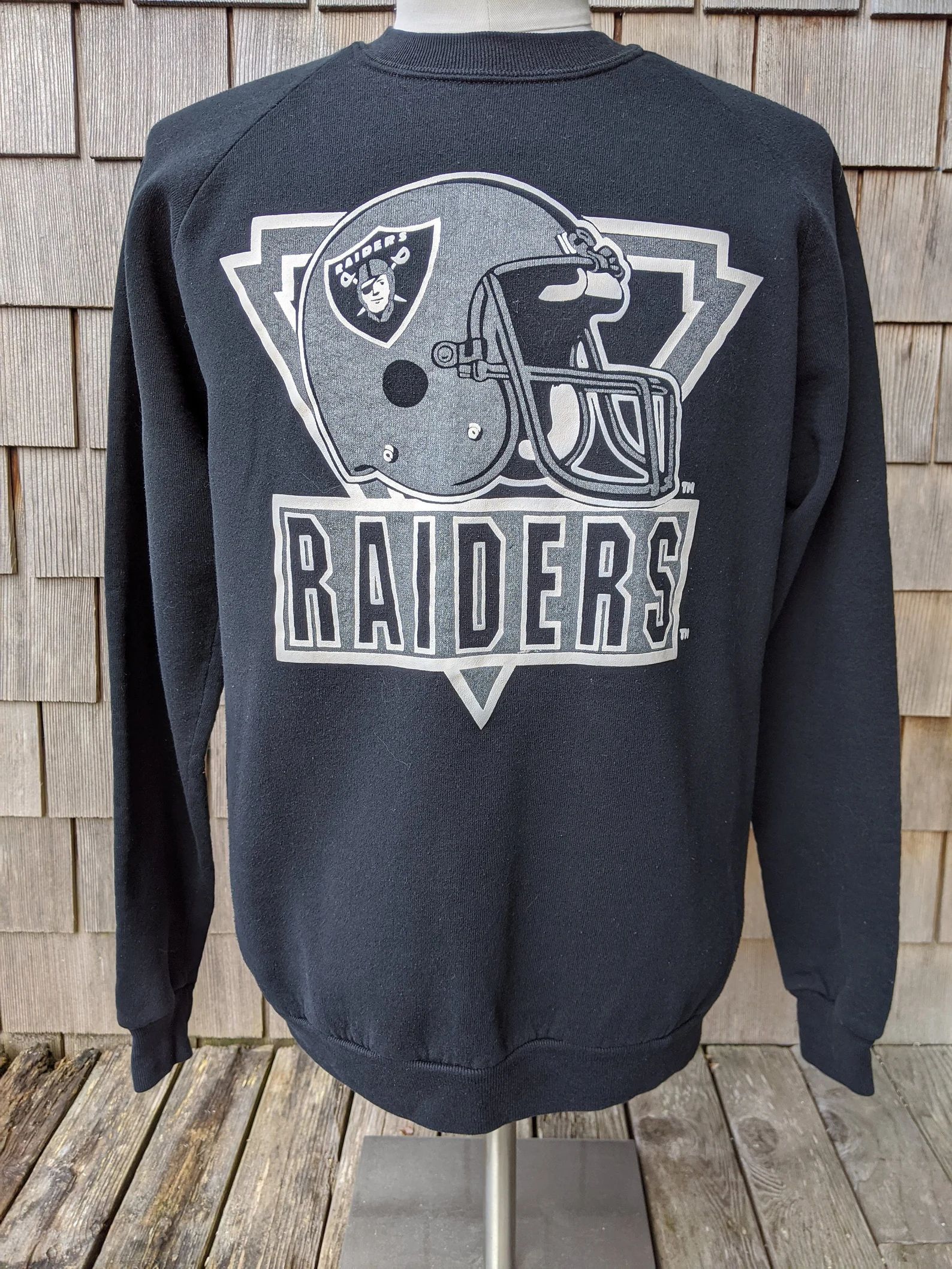 80s vintage Los Angeles Raiders sweatshirt / Medium / LA Oakland | Etsy (US)