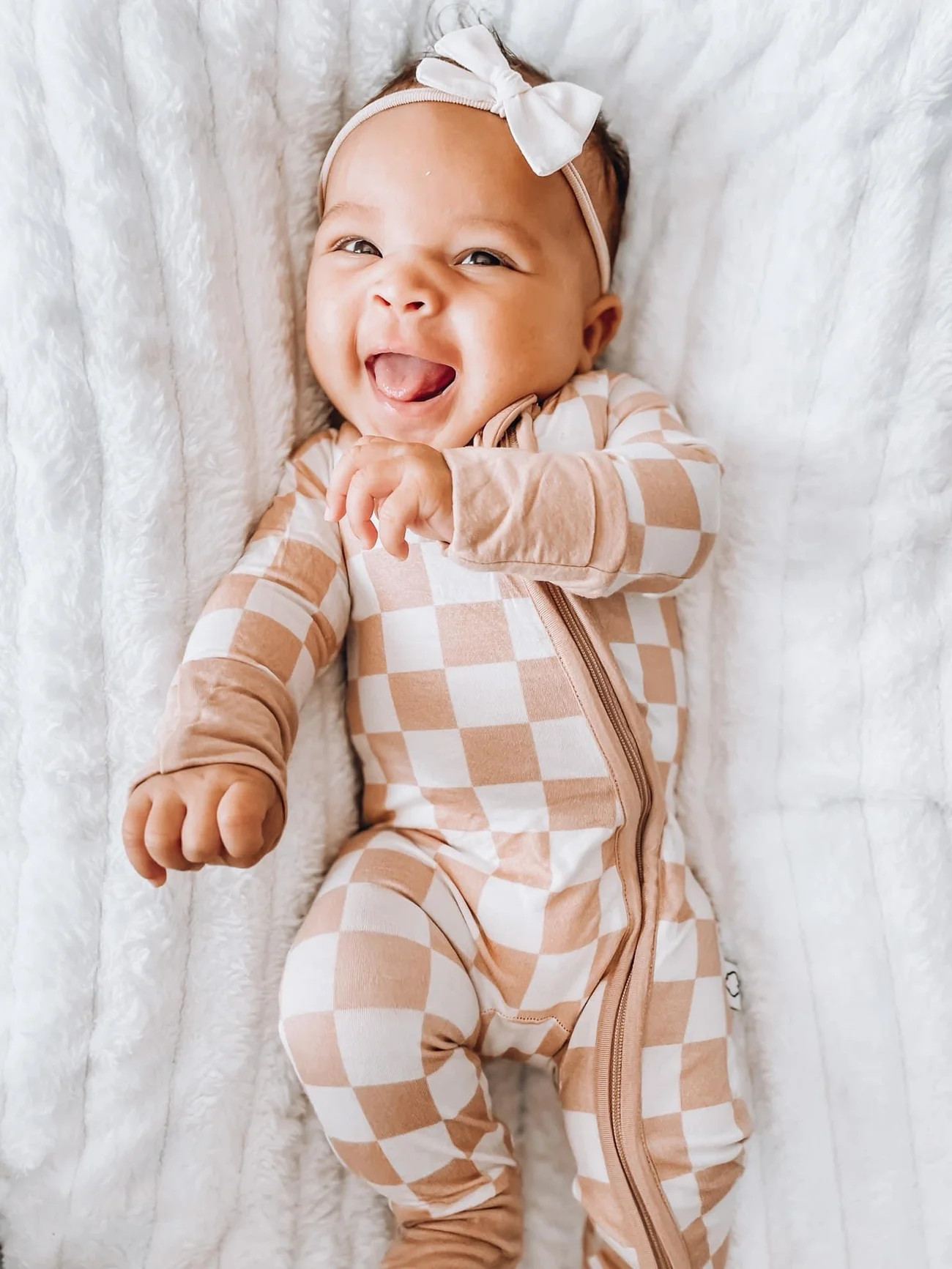 SANDY CHECKERS DREAM ROMPER | DREAM BIG LITTLE CO