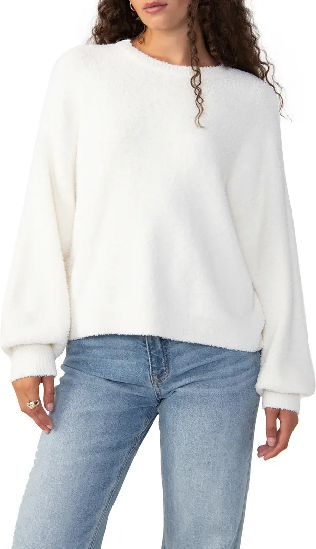 Sanctuary Plush Crewneck Sweater | Nordstrom | Nordstrom