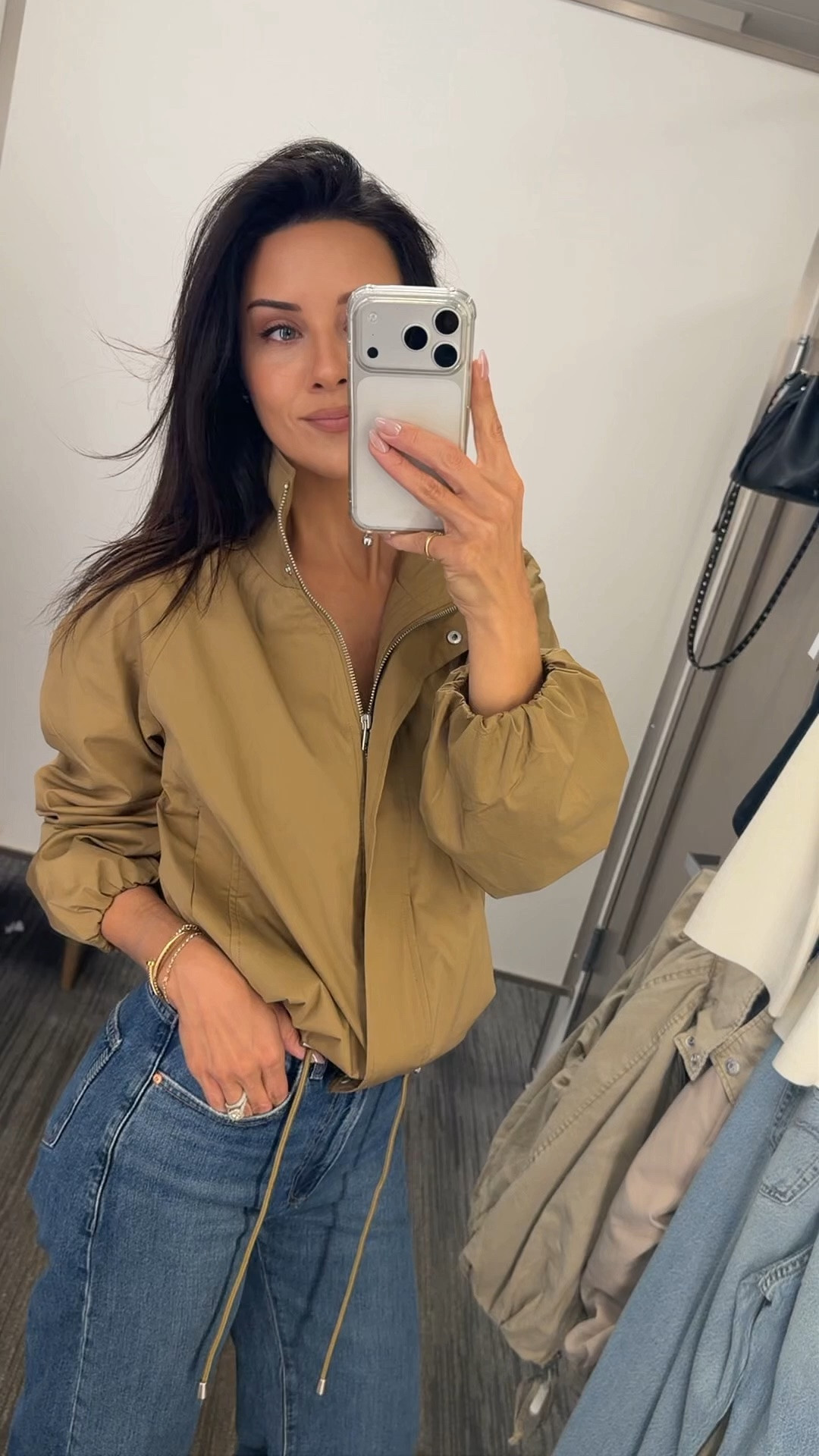 Another Nordstrom sale jacket find I love wearing an extra small, perfect for transitioning into the cooler months

#LTKSeasonal #LTKmomlife #LTKgrwm