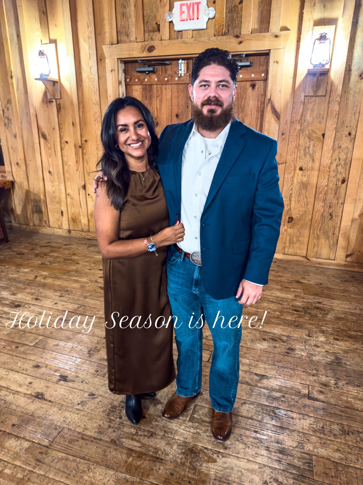 Always love plus one-ing with this guy. 🤎 #holidaydress #partyseason #christmasdress 

#LTKootd #LTKSeasonal #LTKHoliday