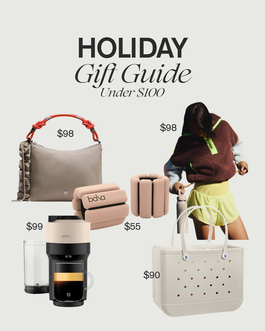 Last Minute Gifts for Her! All under $100. This Lululemon bag is EVERYTHING. My favorite purchase of 2025. 

 #LTKGiftGuide #LTKHoliday #LTKFindsUnder100