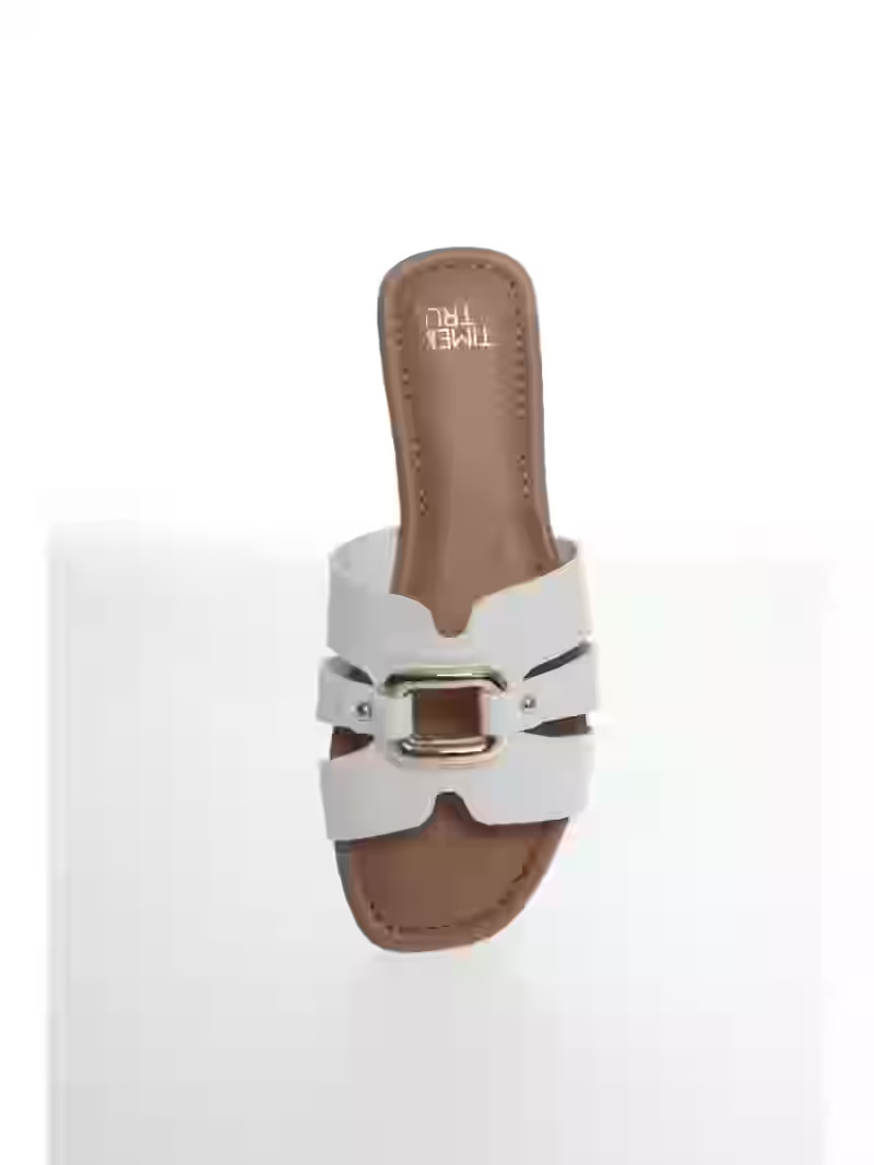 Time and Tru Women's Hardware Slide Sandal | Walmart (US)