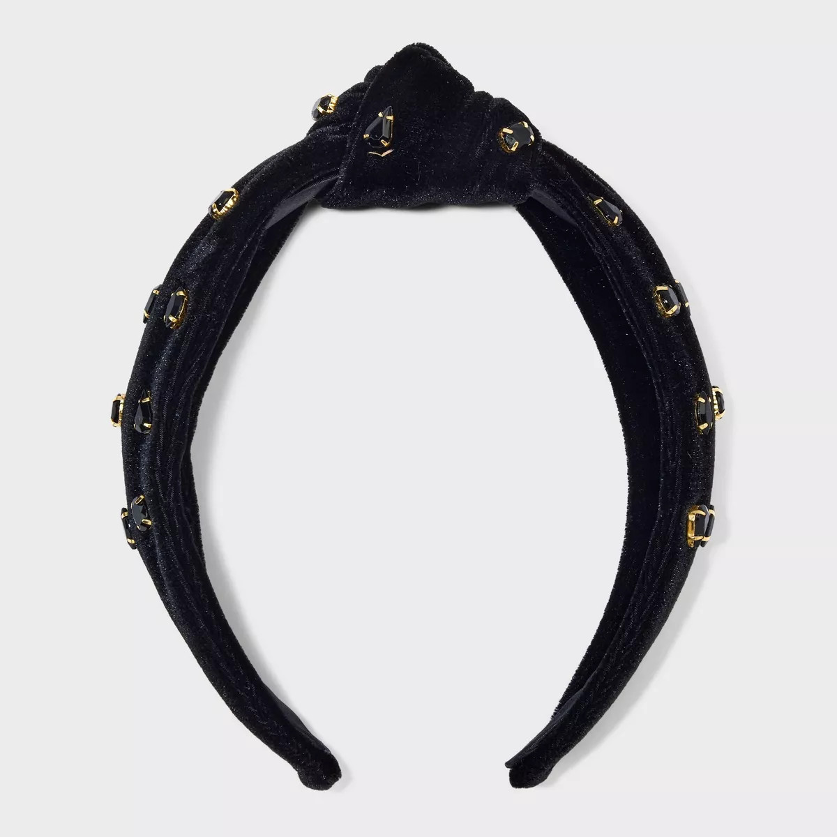 Velvet Colored Gem Headband - A New Day™ | Target