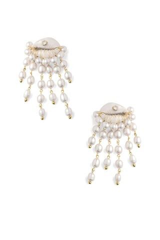 Eliou Delphin Clip-on Earring in Ivory | FWRD 