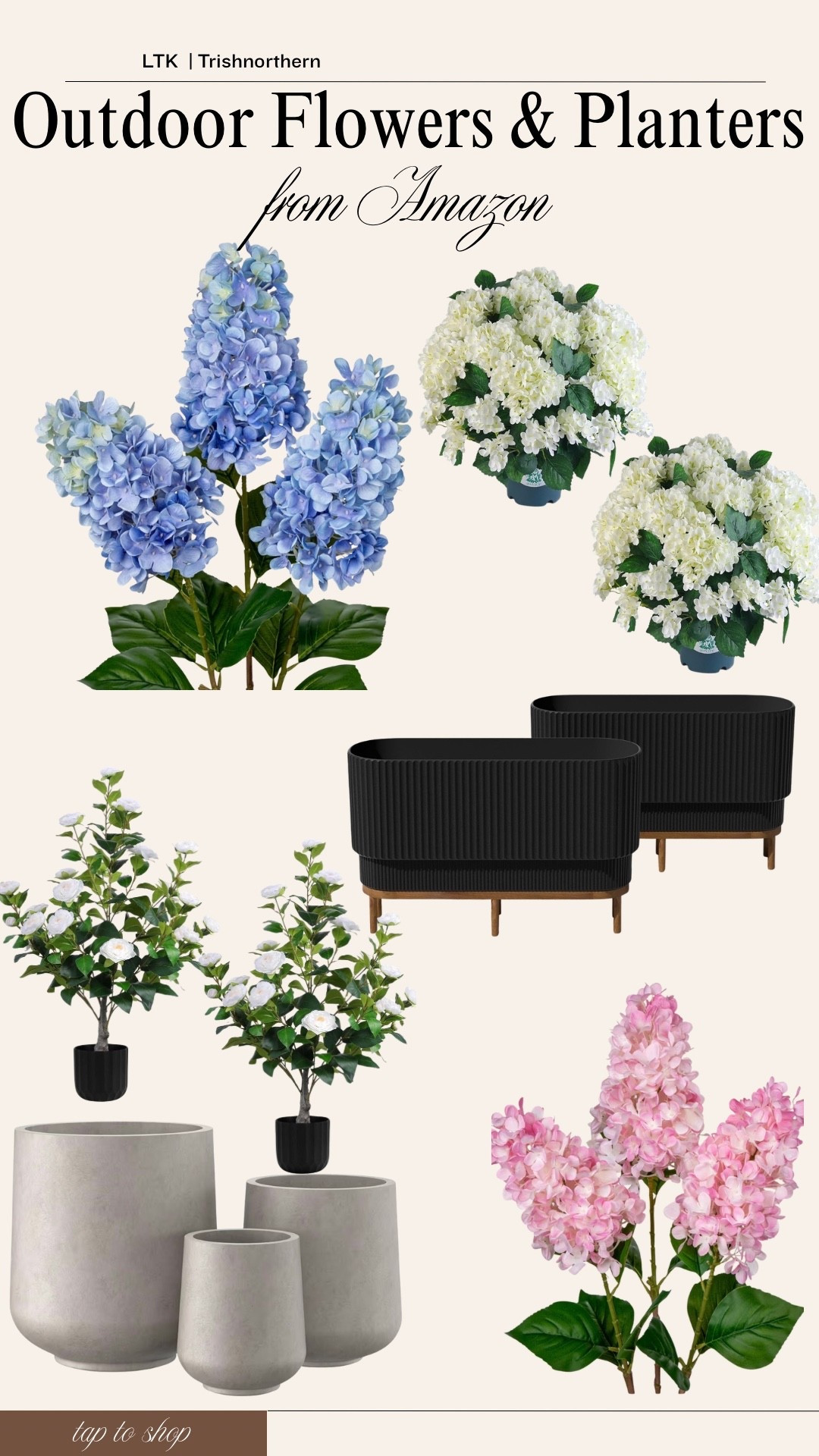 Artificial flowers and planters from Amazon

#LTKHome