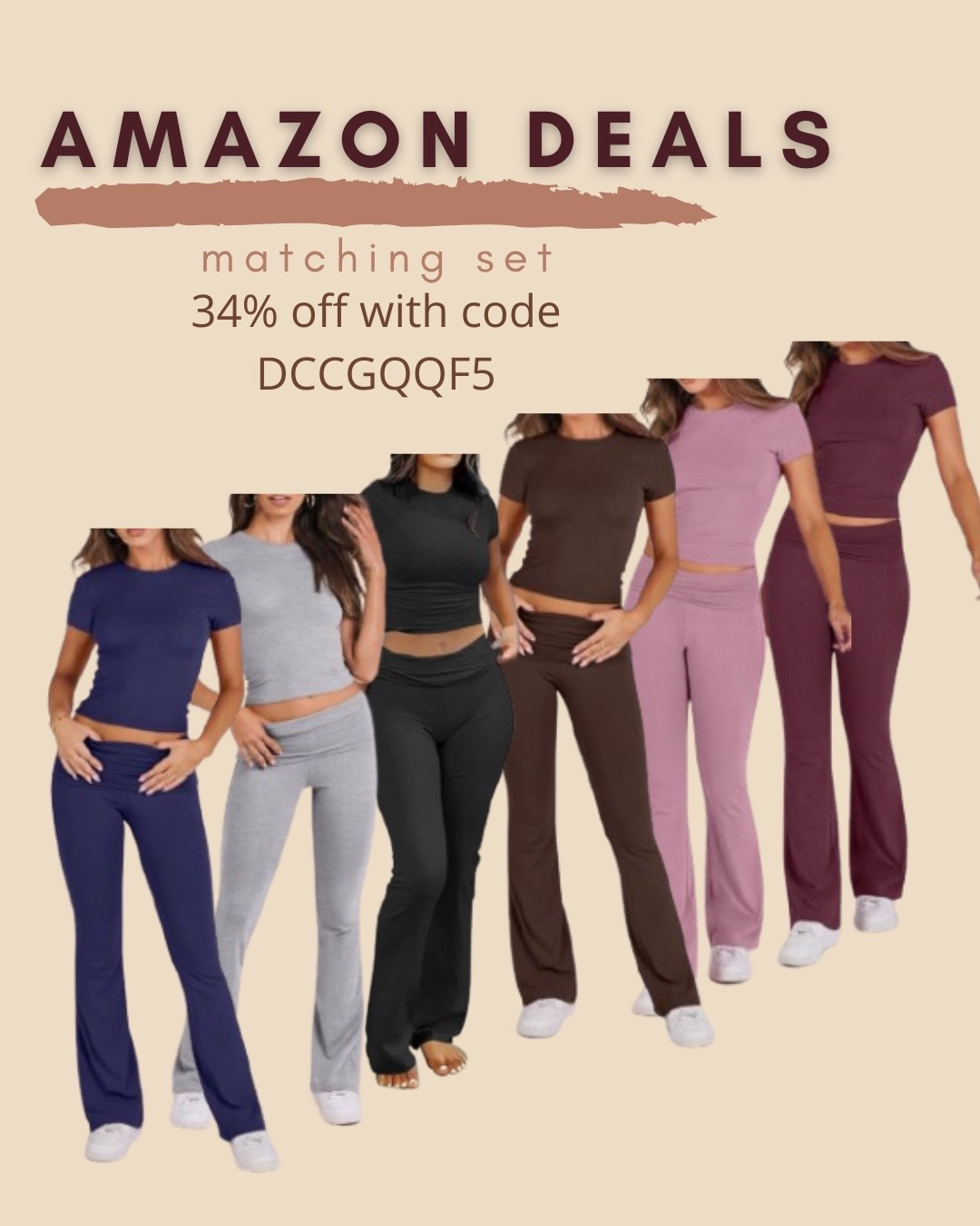 $12 ends 5/1

Amazon fashion
Amazon set
Two piece set
Matching set
Lounge set
Comfy outfit


#LTKActive #LTKSaleAlert