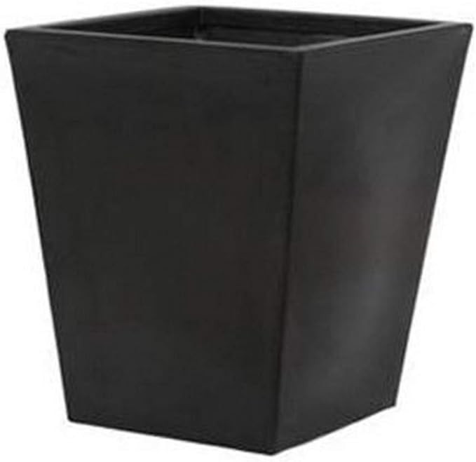 Tusco CT18BK Cosmo Square Planter, Black, 18-Inch | Amazon (US)
