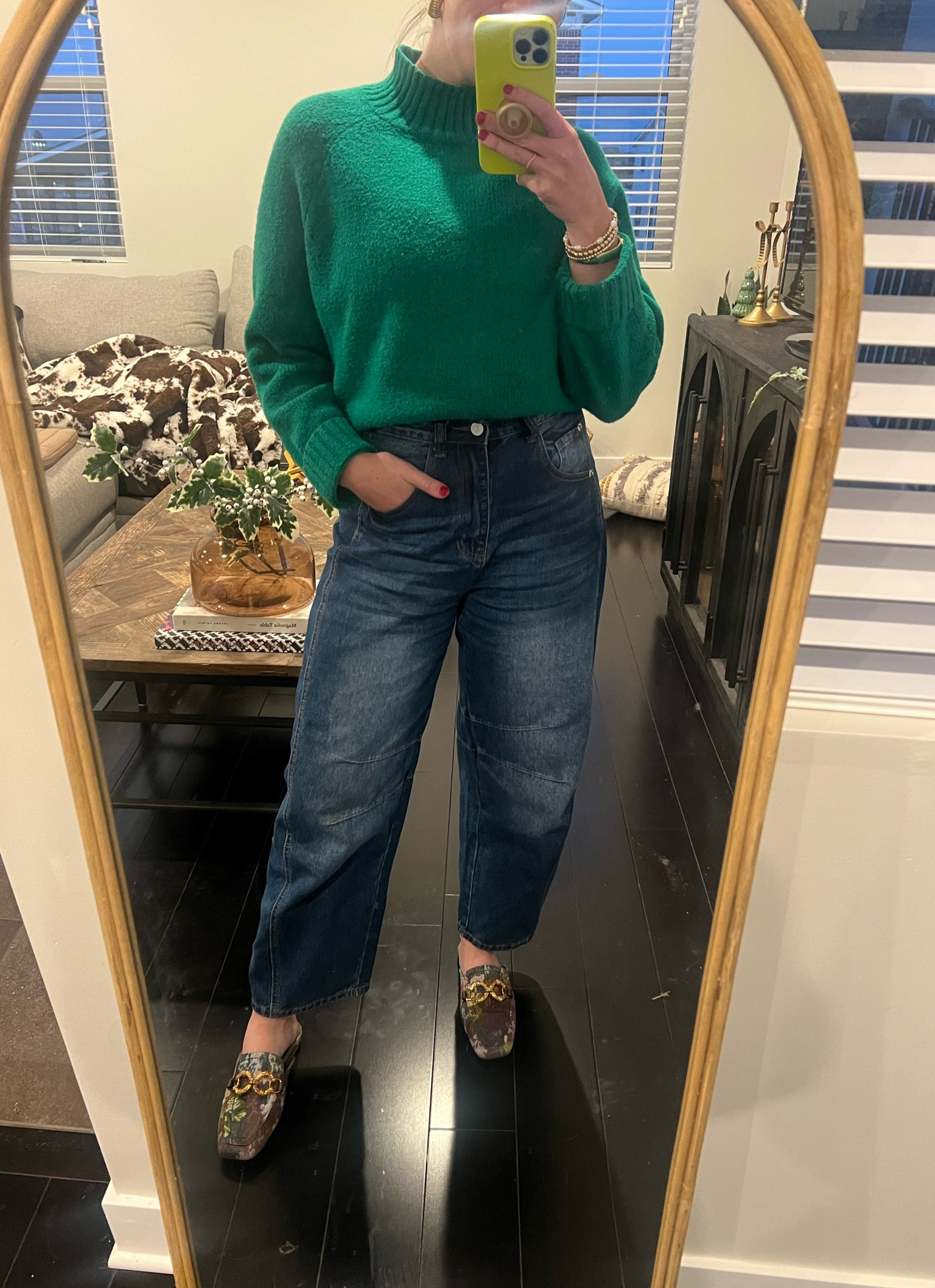 I’m telling you, these Amazon jeans are IT!! Wearing a size 4 for a baggier fit, but so comfortable. Sweater is Target last year 💚

#LTKFindsUnder50 #LTKWorkwear #LTKSeasonal